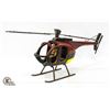 Image 1 : WOOD HELICOPTER 24" LONG 12" TALL