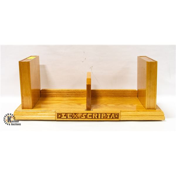 R.C.M.P. BOOK SHELF STAND-ESTATE