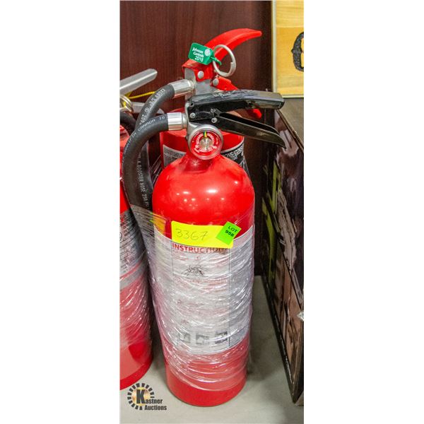LOT OF 2 5LB FIRE EXTINGUISHERS