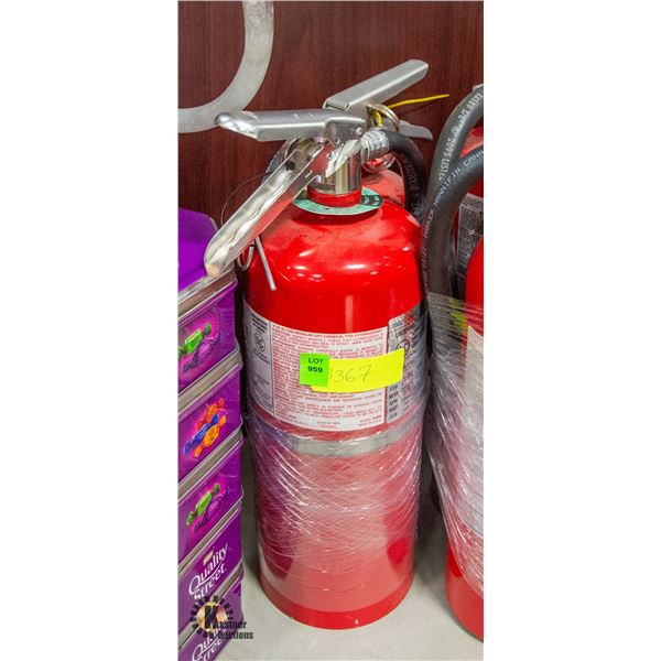 LOT OF 2 5LB FIRE EXTINGUISHERS