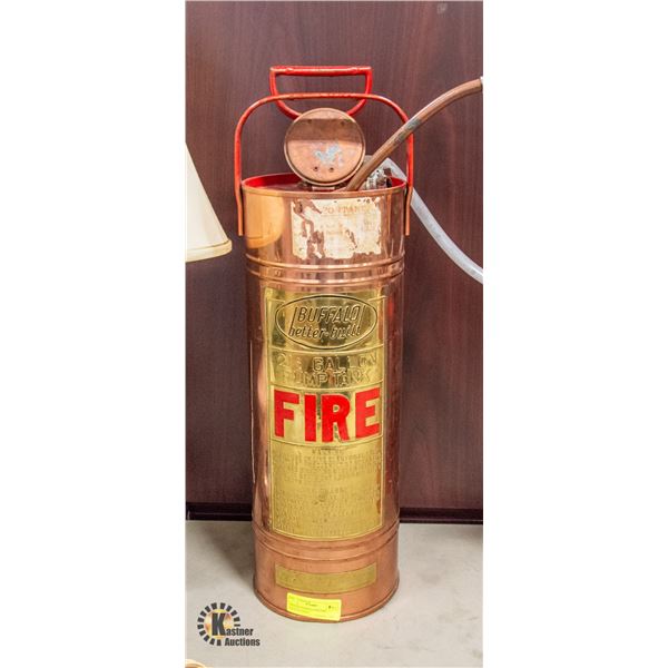 VINTAGE FIREFIGHTER FIRE EXTINGUISHER