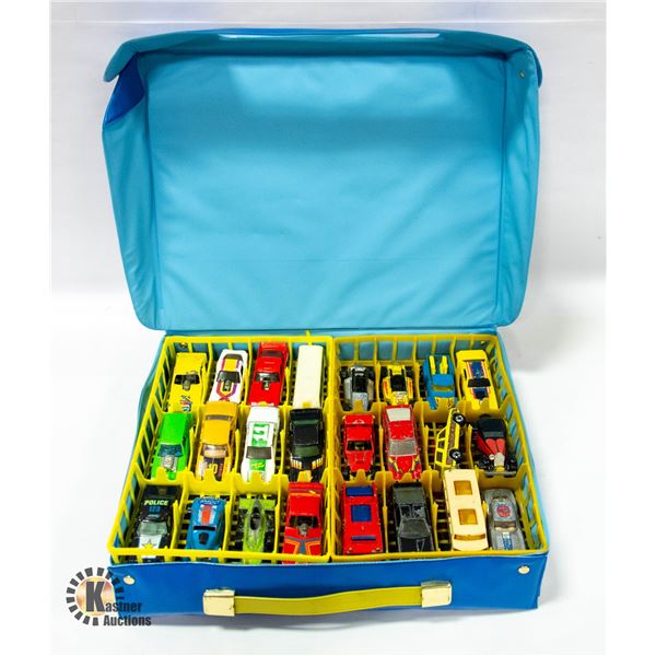 CASE FULL 1970S/80S HOT WHEELS CARS