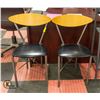 Image 1 : 2 FUNKY KITCHEN CHAIRS