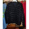 Image 1 : LADIES SIZE XXL BLACK HOODED PUFFER COAT-ESTATE