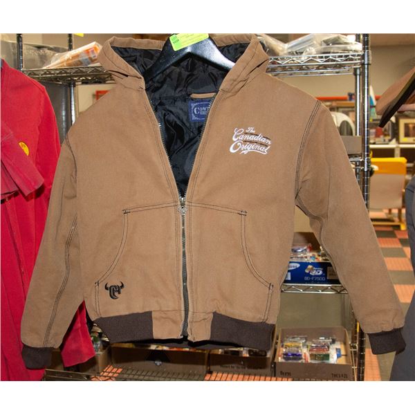 SIZE M KIDS COWBOY HARDWARE HOODED CARHARRT STYLE