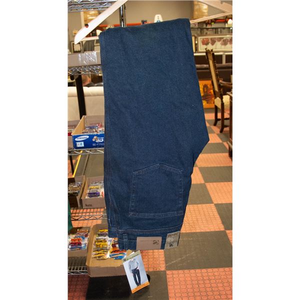 MENS 34 WAIST WINTER FLEECE LINED DENIM