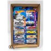 Image 1 : BOX WITH 10 NEW COLLECTIBLE HOTWHEEL