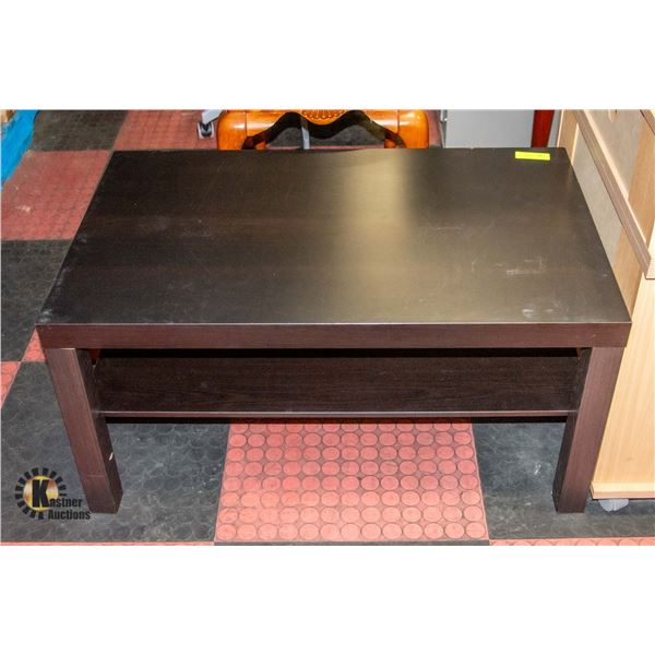 TV STAND BLACK H-17.75" W-21.5" L-35.5"