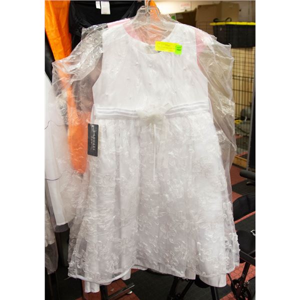 PAIR OF NEW GIRLS SIZE 6 DRESSES (2 DESIGNS)