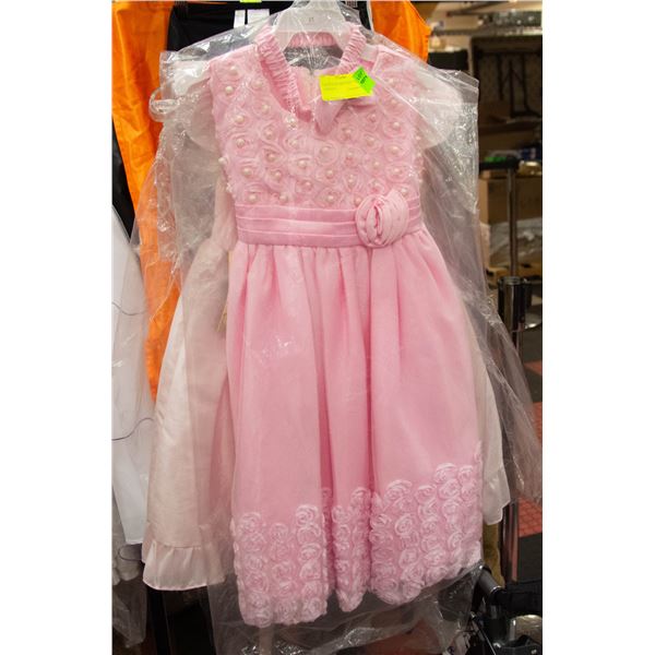 PAIR OF NEW GIRLS SIZE 2 DRESSES (2 DESIGNS)