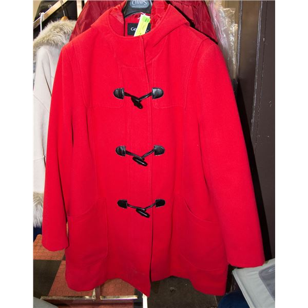 WOMENS DUFFLE COAT SIZE 3X