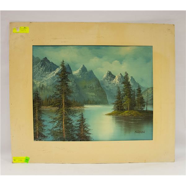 ORIGINAL OIL PAINTING SIGNED