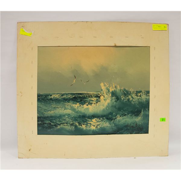 ORIGINAL OIL PAINTING SIGNED