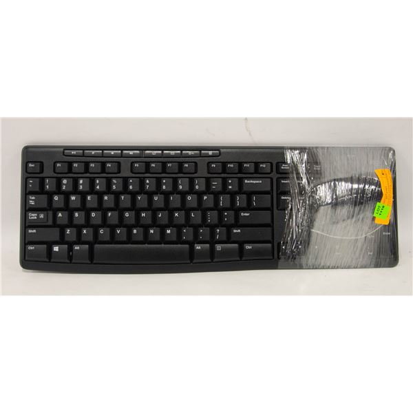 NEW UNPACKED LOGITECH MK270 WIRELSS KEYBOARD &