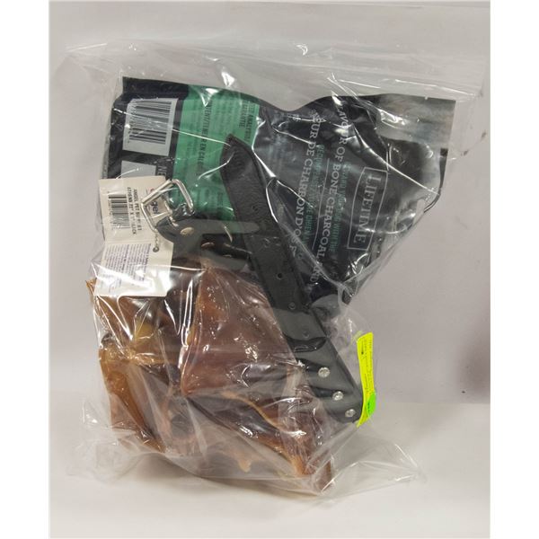 BAG OF TREATS SOLD WITH LARGE SIZE BLACK COLLAR