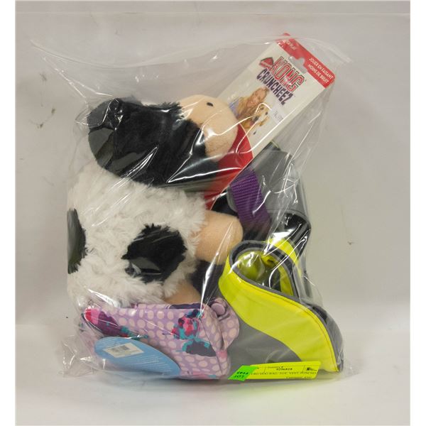 LRG DOG BAG: TOY, VEST, PONCHO