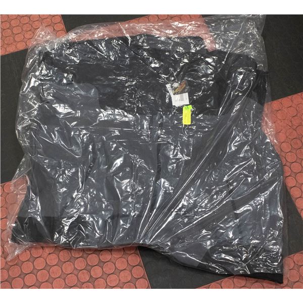 NEW NORTHEND MEN'S FOSSIL GRAY / BLACK 4 XL JACKET