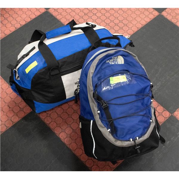 NORTH FACE BACKPACK & DUFFEL BAG