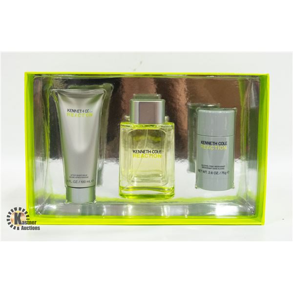 KENNETH COLE REACTION MENS GIFT SET INCLUDES