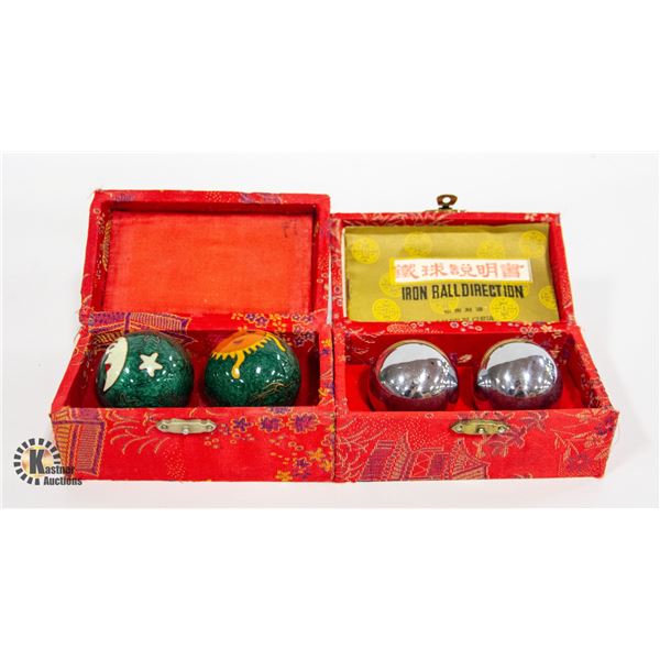 VINTAGE (2) HARMONY BALL SETS