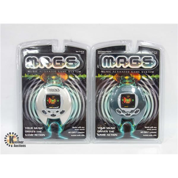 SEALED (2) 2001 HASBRO M.A.G.S