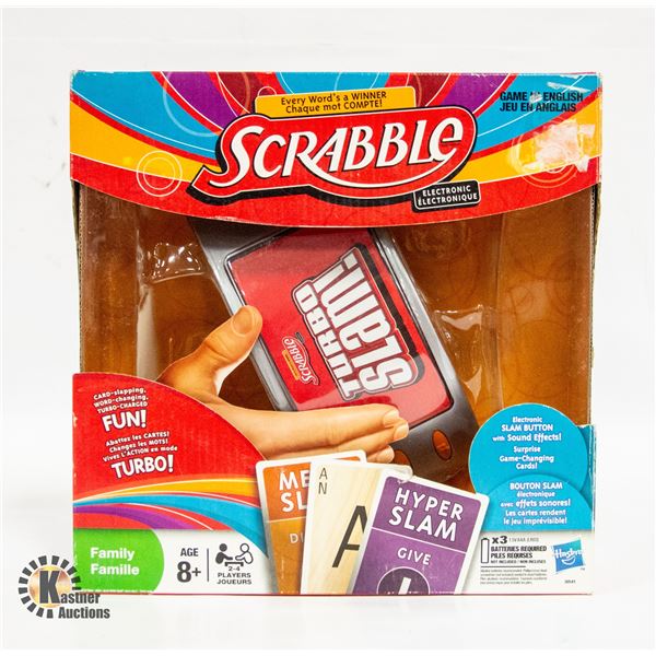 NEW SCRABBLE ELECTRONIC TURBO