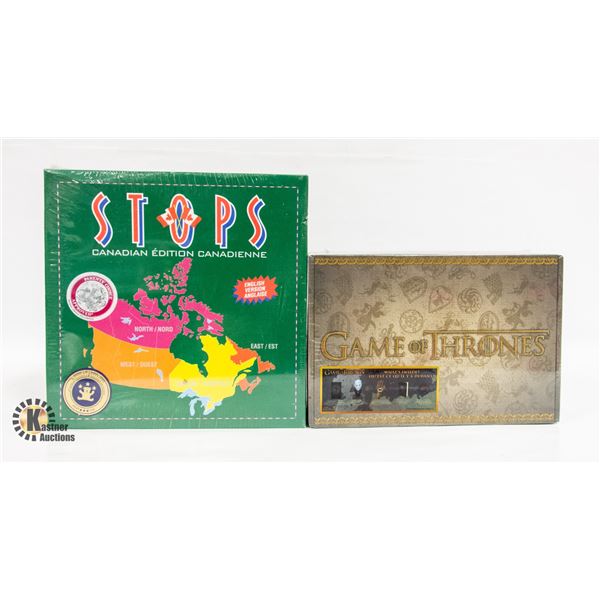SEALED (2) BOARD GAMES
