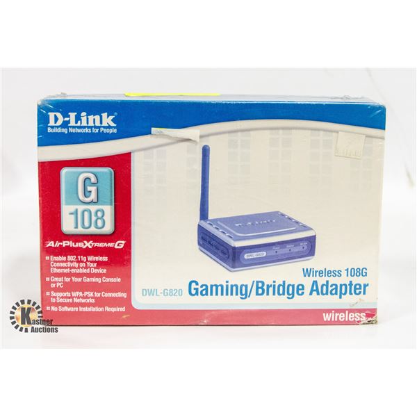 SEALED D-LINK DWL-G820 WIRELESS