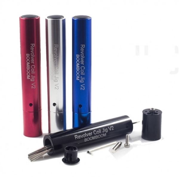 6 NEW BOOMBOOM REVOLVER COIL JIG V2 FOR VAPE