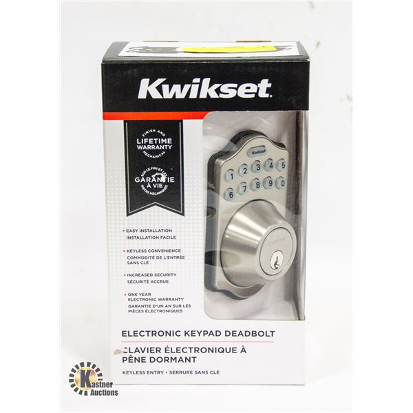 NEW KWIKSET COMTEMPORARY