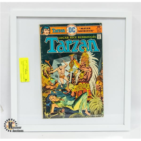 FRAMED TARZAN #242 COMIC 25 CENT