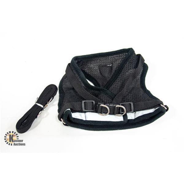 DOG HARNESS WITH LEASH