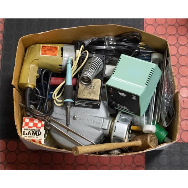 TOOLS- ASSORTED BOX LOT