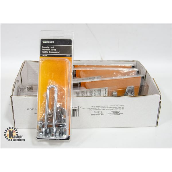 NEW (6) ONWARD SECURITY LATCH