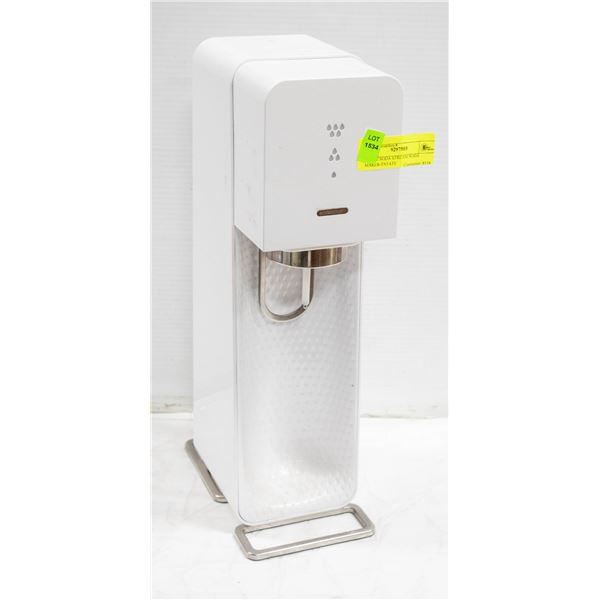 WHITE SODA STREAM SODA MAKER-ESTATE