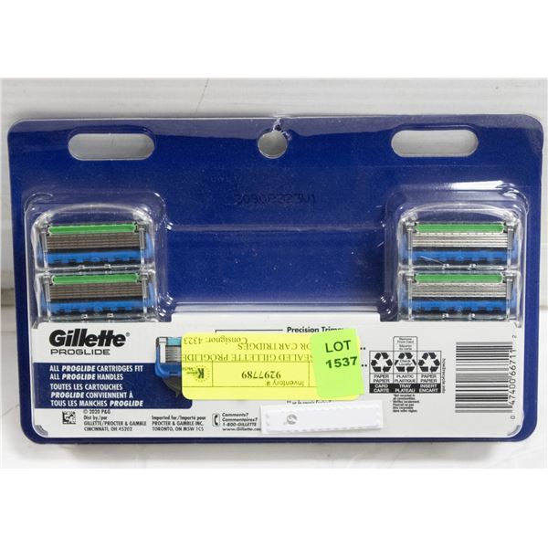 NEW SEALED GILLETTE PROGLIDE - 8 RAZOR CARTRIDGES