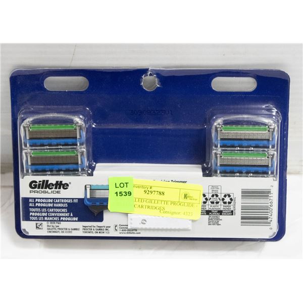 NEW SEALED GILLETTE PROGLIDE - 8 RAZOR CARTRIDGES