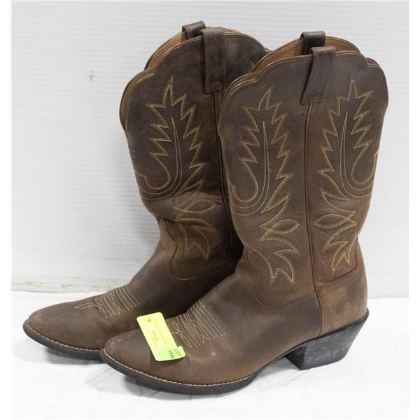 SIZE 8.5 ARIAT LADIES COWBOY BOOTS-ESTATE