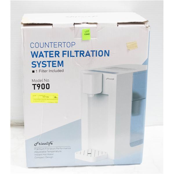 COUNTER TOP FILTRATION SYSTEM 8. HEAVY DUTY
