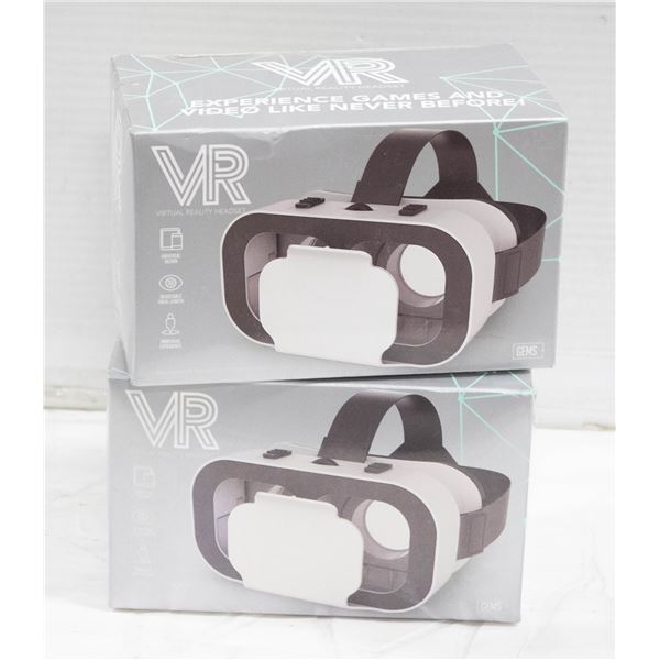 VIRTUAL REALITY HEADSET 2 OF THEM