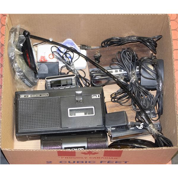 ELECTRONICS- BOX LOT ASSORTED