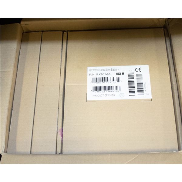 BOX OF HP ULTRA SLIM BATTERIES