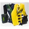 Image 1 : ADULT XXL & XLARGE FLUID LIFE JACKETS