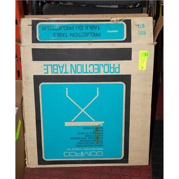 COMPCO PROJECTION TABLE IN ORIGINAL BOX