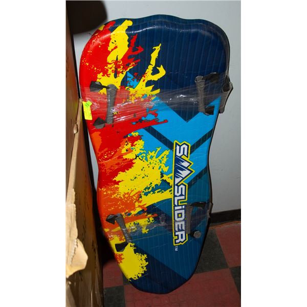 TWO LIGHT-WEIGHT SNOW SLIDERS - HARD TEFLON