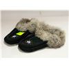 Image 1 : SIZE 9 FUR TRIMMED BEADED MOCCASSINS SHEEPSKIN