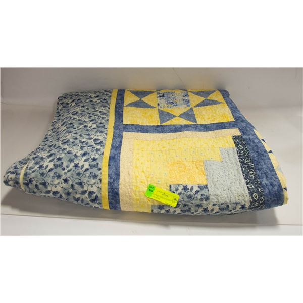 8FT X 10FT APPROX QUEEN SIZE PATCHWORK