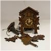 Image 1 : VINTAGE GERMAN CUCKOO CLOCK NEEDS TLC-ESTATE
