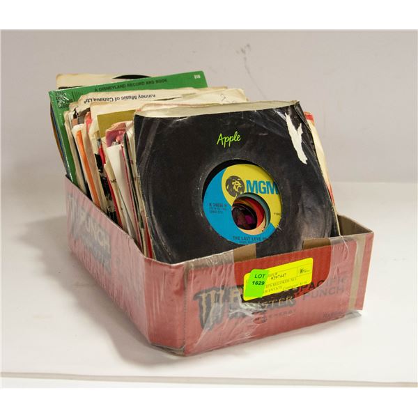 VINTAGE 45'S RECORDS ALL TOGETHER-ESTATE