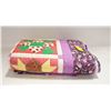 Image 1 : 4FT X 5FT PATCHWORK QUILT HANDMADE-ESTATE